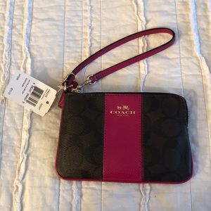 Small Coach Wristlet
